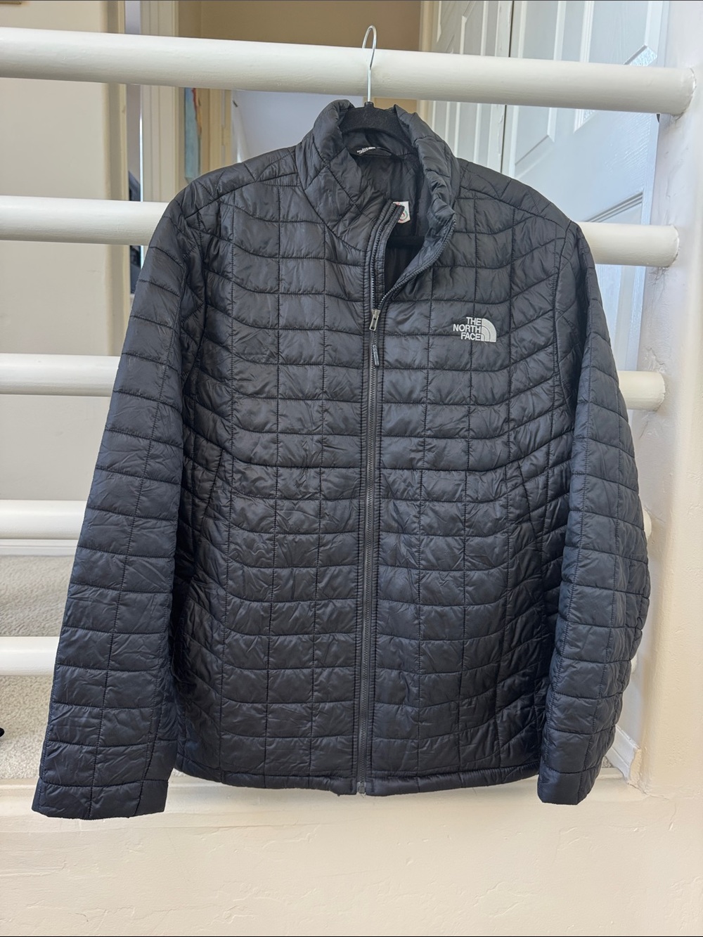 The North Face Men's Black Quilted Insulated Thermoball Jacket “TikTok”